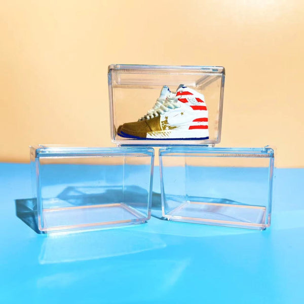 Mini Sneakers Vitrine transparente