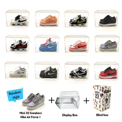 Édition Hipster-Hop de mini sneakers Air Jordan - pièces de collection uniques pour fans de Nike