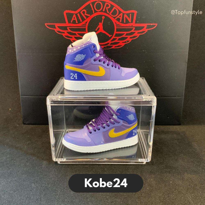 Kit de mini sneakers Nike Kobe24 en 3D, un cadeau idéal pour les amateurs de streetwear