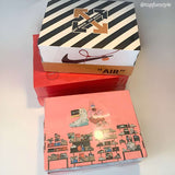 Miniatures Air Jordan Nike en édition Patrick Star - parfaite pour collectionneurs de sneakers