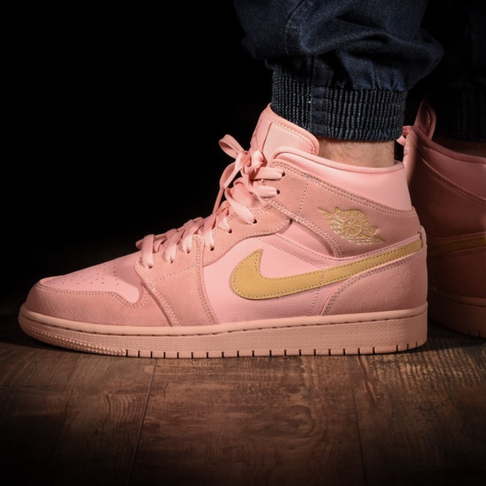 Mini Sneakers Nike Air Jordan 1 Coral Gold : Kit Réplique 3D de Collection