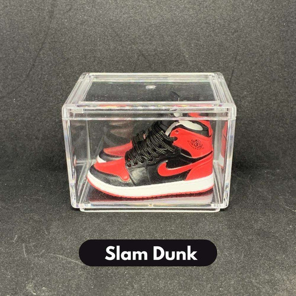 Mini Sneakers Air Jordan Nike Slam Dunk en 3D - un must pour les collectionneurs de sneakers