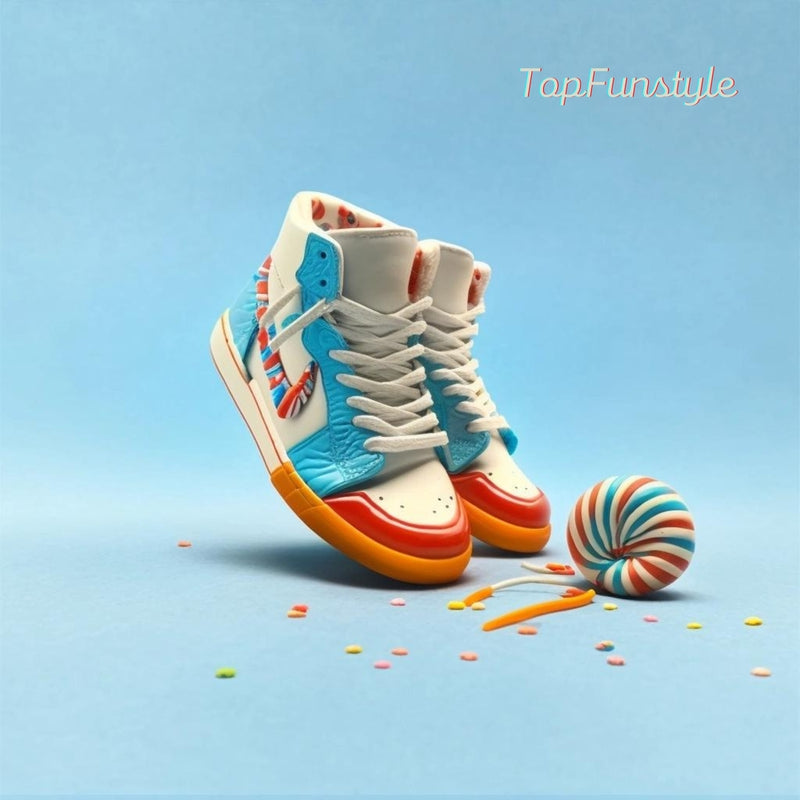 Topfunstyle  Mini Sneakers Air Jordan, Nike, Off-White, Dunk Low