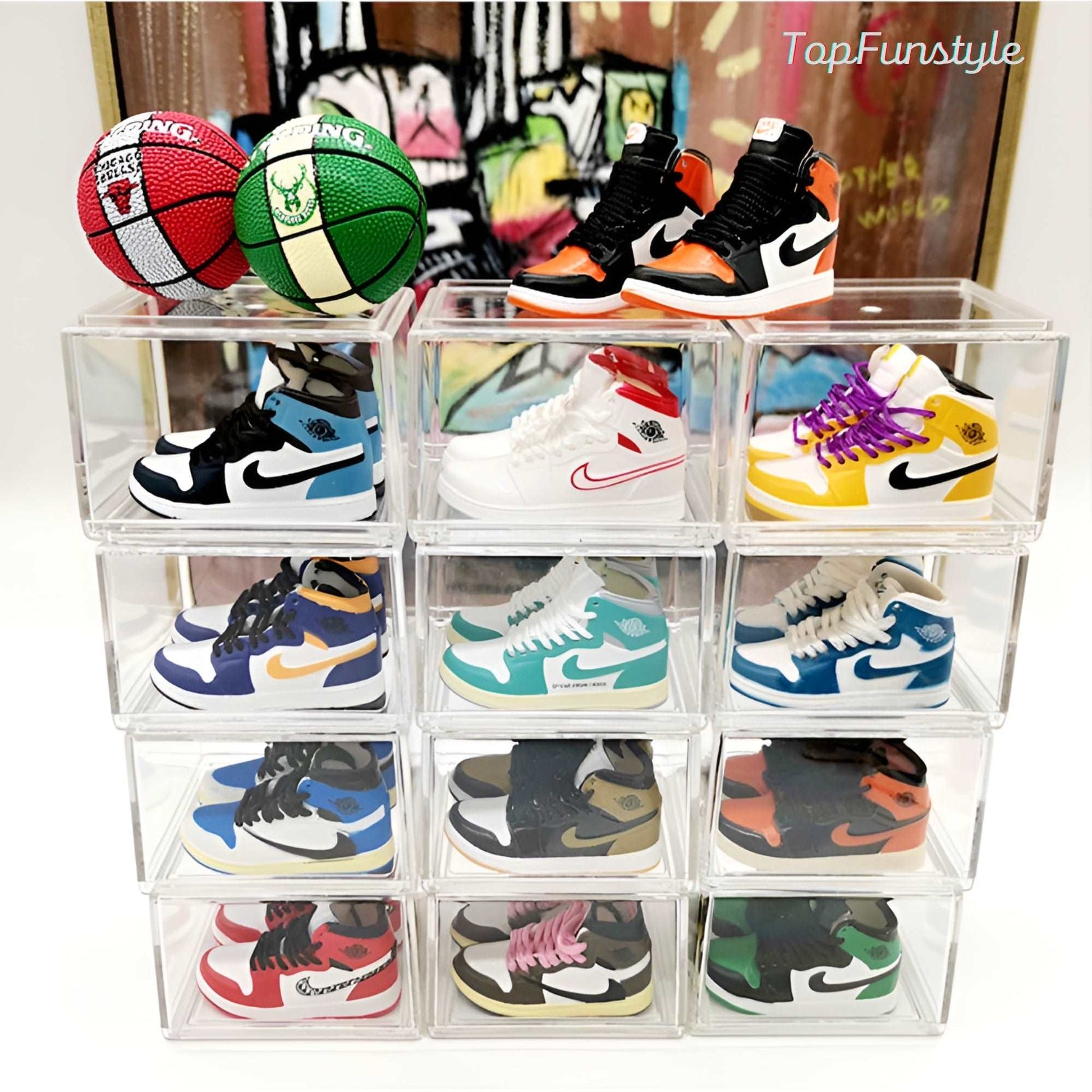 Mini Air Jordan Nike en boîte thématique - surprise garantie pour les amateurs de streetwear