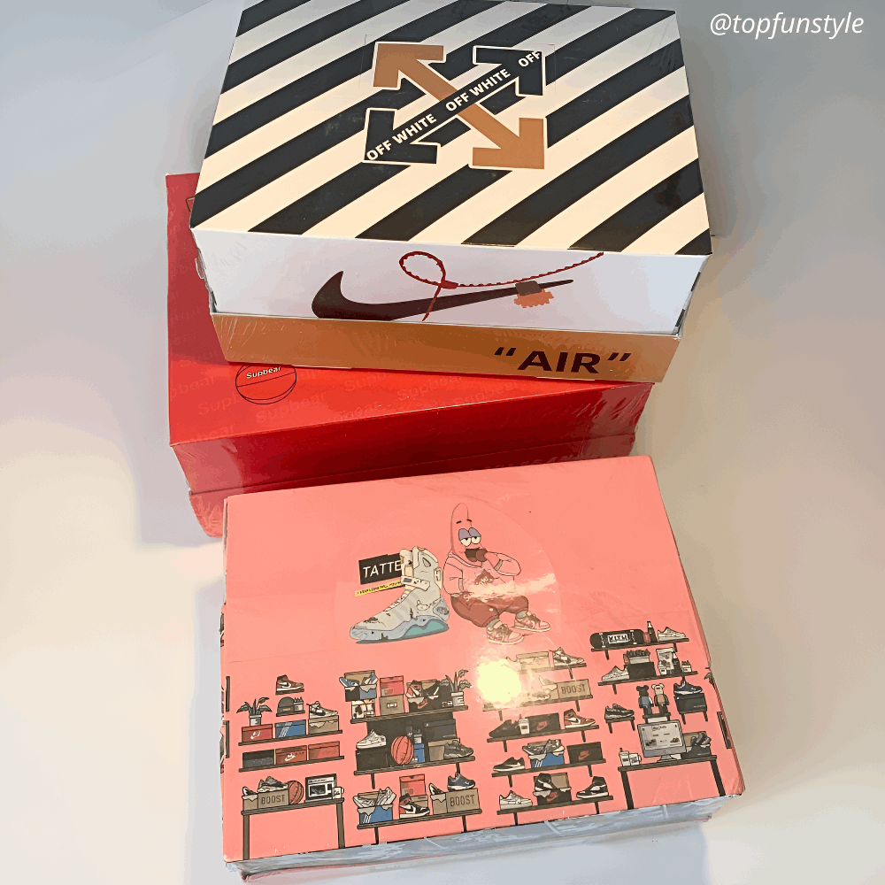 Boite nike 2025 off white